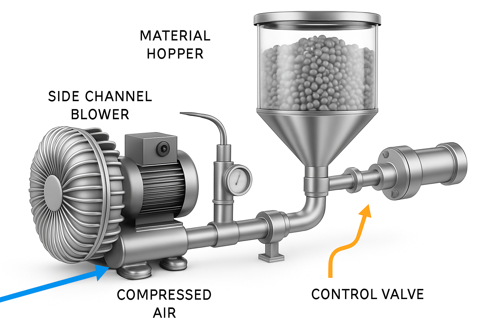 PNEUMATIC CONVEYING